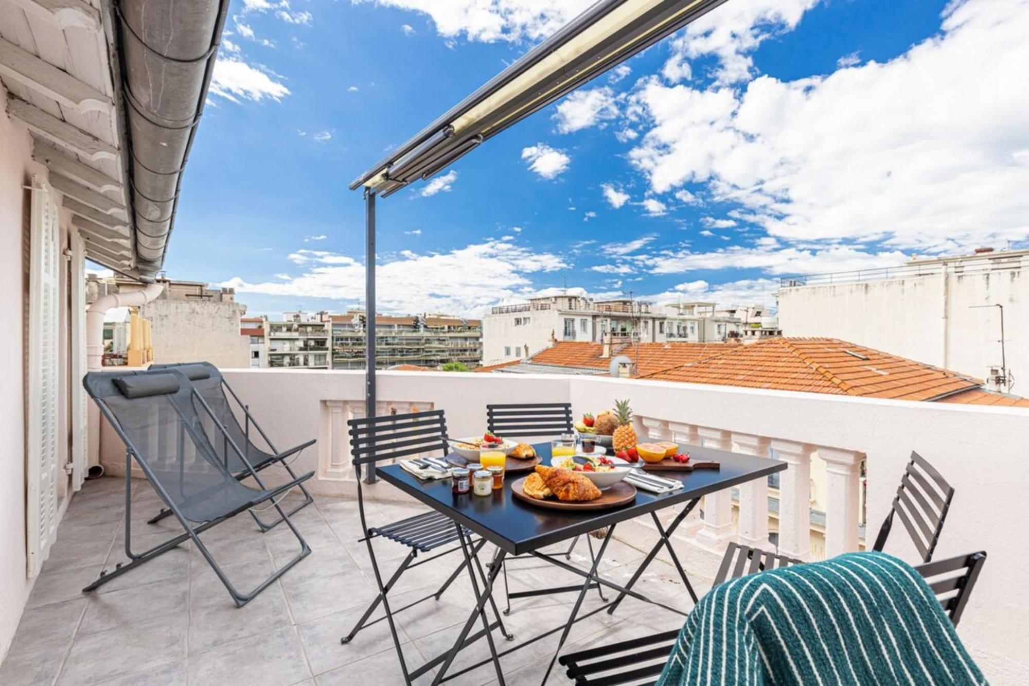 Spitalieri 2 - Superb Terrace Panoramic View Ac Apartment Nice